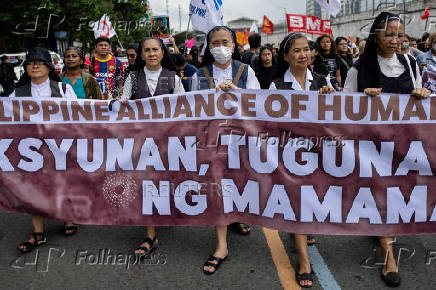 Protest ahead of President Ferdinand 