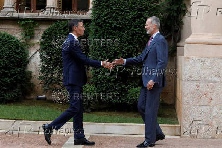 Spain's Prime Minister Sanchez and King Felipe attend summer meeting in Palma de Mallorca