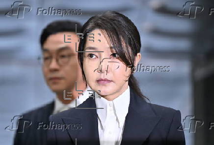 Former First Lady Kim Keon Hee attends court hearing on arrest warrant in Seoul