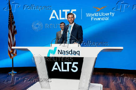 World Liberty Financial and ALT5 Sigma at the Nasdaq Market, in New York