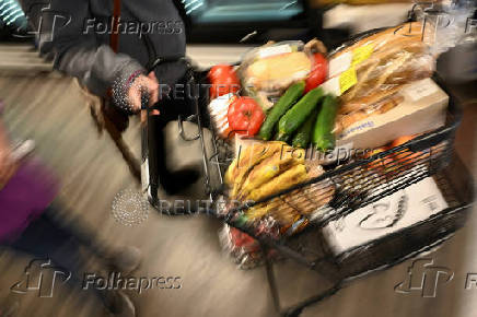 Food pantry is busy, weeks into the continuing U.S. government shutdown, in Fountain