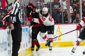 NHL: Stanley Cup Playoffs-New Jersey Devils at Carolina Hurricanes