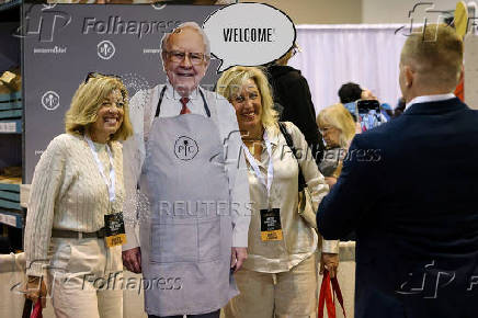 Berkshire Hathaway Inc annual shareholders' meeting in Omaha, Nebraska