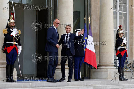French President Macron meets newly elected German Chancellor Merz in Paris