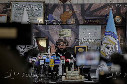 Afghanistan passport directorate holds press conference on printing capacity in Kabul