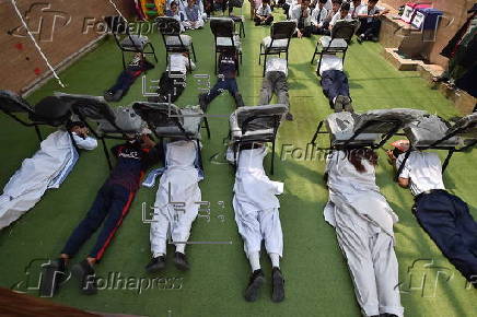 Security mock drill in Karachi amid rising India-Pakistan tensions