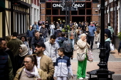 Whit Sunday at Desiger Outlet in Roermond