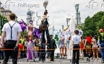 Carnival of Cultures parade in Berlin