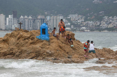Tropical Storm Barbara moves along Pacific coasts