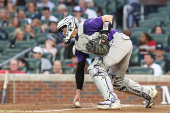 MLB: Colorado Rockies at Atlanta Braves