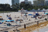Ponto do píer da praia sul.