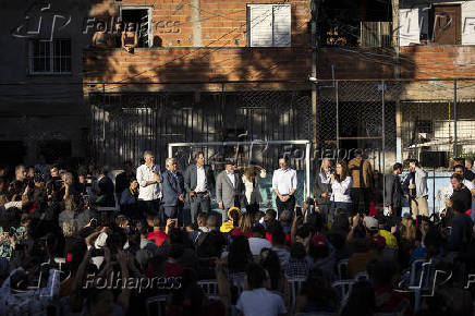 Lula visita favela do Moinho