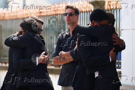 Funeral of Liverpool's Portuguese soccer player Diogo Jota and his brother Andre Silva, who died in a car crash near Zamora, Spain