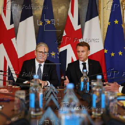 French President Emmanuel Macron visits Britain