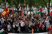 Protesters gather in Paris to demand the release of Georges Ibrahim Abdallah