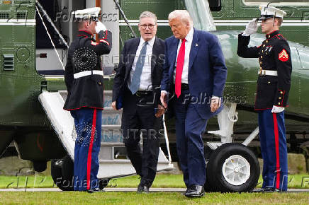 U.S. President Donald Trump visits Scotland