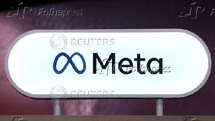 FILE PHOTO: The logo of Meta is seen in Paris, France,