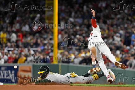 MLB: Athletics at Boston Red Sox