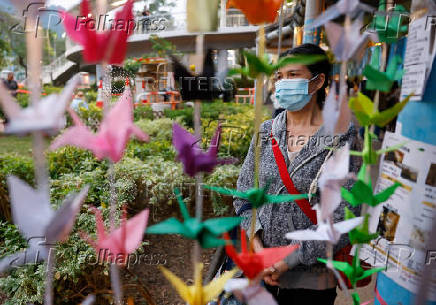 Aftermath of a deadly fire at the Wang Fuk Court housing complex in Hong Kong