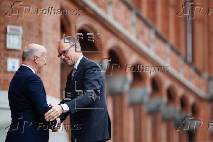 German Chancellor Merz meets Governing Mayor of Berlin Kai Wegner