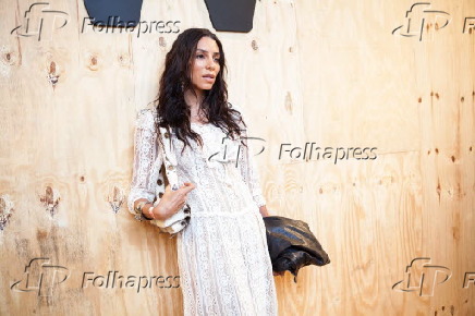 A estilista e modelo Lea T