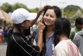 Myanmar Thingyan water festival