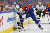 NHL: Stanley Cup Playoffs-Los Angeles Kings at Edmonton Oilers