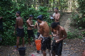 Myanmar prisoners of war held in rebel camp