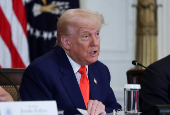 U.S. President Trump attends a MAHA Commission event, at the White House