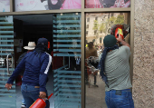 Protest of National Coordination of Education Workers (CNTE) in Mexico City