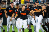 NCAA Baseball: College World Series-Louisville v Oregon State