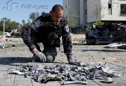 Aftermath of Iran's missile strike on Israel