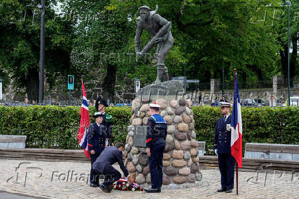 French President Emmanuel Macron visits Norway