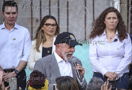 O Presidente Lula participou da cerimônia de Anúncios da Solução Habitacional da Favela do Moinho