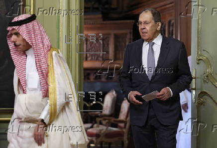 Saudi Arabia's Foreign Minister Prince Faisal bin Farhan al-Saud visits Russia