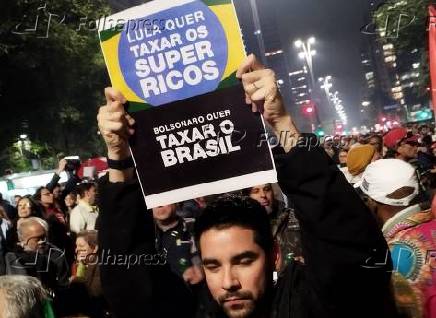 Ato pela soberania do brasil e pela taxação dos bilionários, bancos e bets