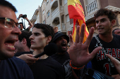 Anti-migrant unrest following attack on elderly man by unknown assailants, in Torre Pacheco