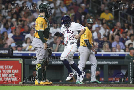 MLB: Athletics at Houston Astros