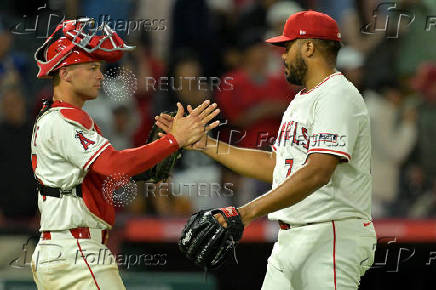 MLB: Texas Rangers at Los Angeles Angels