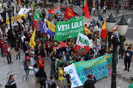 Ato contra a PL da Devastação - Curitiba-PR