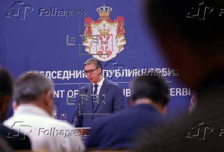 Austria's Chancellor Christian Stocker visits Serbia