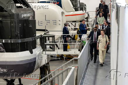 Britain's Princess Anne visits Singapore