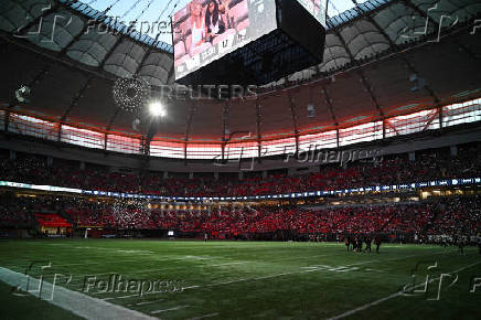 FILE PHOTO: CFL: Edmonton Elks at BC Lions
