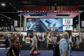 The National Rifle Association annual meeting in Atlanta, Georgia