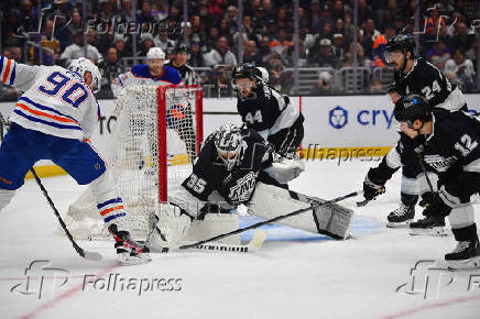NHL: Stanley Cup Playoffs-Edmonton Oilers at Los Angeles Kings