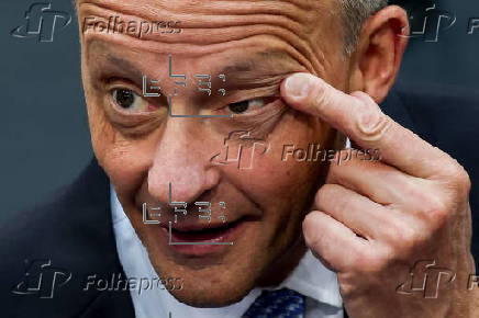 Election of German Chancellor and swearing-in of the cabinet at Bundestag in Berlin
