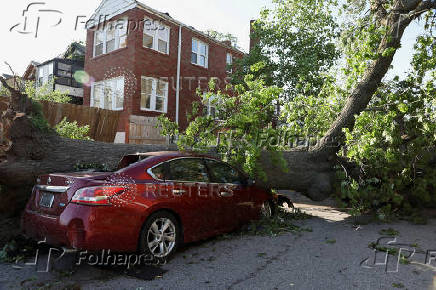 St.Louis city hit with tornados