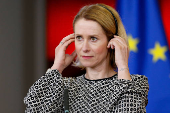 EU High Representative for Foreign Affairs and Security Policy Kaja Kallas visits North Macedonia