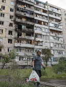 Aftermath of overnight Russian attack in Kyiv