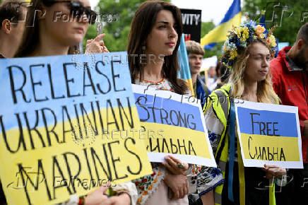 The 12th Annual Vyshyvanka March takes place in London